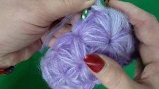 Узор Звездочка - Снуд - Повязка на голову МК / Crochet headband
