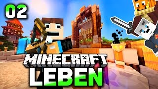 VERFOLGUNGSJAGD + erstes Bauwerk - Minecraft LEBEN #02 l GommeHD