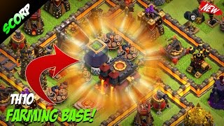 Clash Of Clans - TH10 FARMING BASE APRIL 2017!