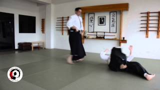 Katate dori ai hanmi Shihonage Ura