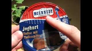 LIDL McEnnedy American Way Joghurt Toffee mit Toffeesplits