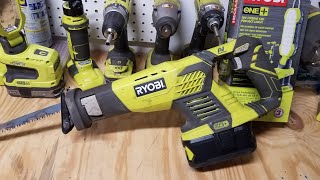 Ryobi P-514 One + 18v Cordless Sawzall Review!!!