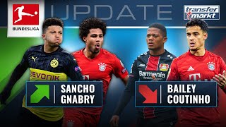 Marktwerte Bundesliga: Sancho mit Rekord – Dickes Minus für Coutinho | TRANSFERMARKT