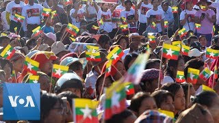 Myanmar: Thousands Rally for Aung San Suu Kyi Ahead of Hague Court Hearing