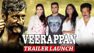 Veerappan Official TRAILER LAUNCH | Ram Gopal Varma | UNCUT EVENT