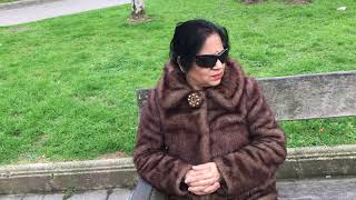 IMG 2245 Aruna Sharma enjoying Levante Plaza San Ignazio Bilbao Spain Jan 29, 2020