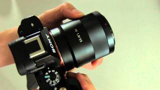 Sony 55mm f1.8 Zeiss Sonnar T* FE Lens !
