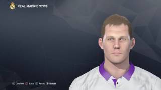Jaime PES 2017 face & stats  (Real Madrid 97/98)