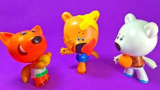 Ми-Ми-Мишки Игрушки Попадают в Корзину с Шариками / Видео для Детей  / Супер Игрушки ТВ