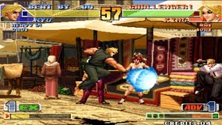 Kof 98 Combo Hack - Bi wang(迫王来啦) VS Yi liangzai Yzkof
