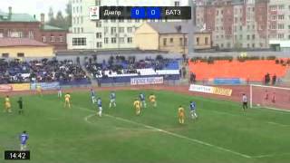 Днепр Могилев - БАТЭ Борисов 04.05.2013 (1-й тайм)