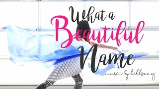 Worship Dance Silk Flags What A Beautiful Name By Hillsong ft Claire CALLED TO FLAG
