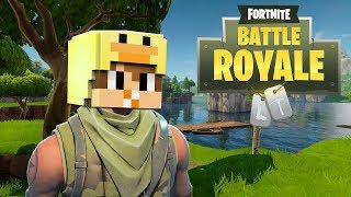 Minecraft FORTNITE BATTLE ROYALE || PLAYING FORTNITE IN MINECRAFT!!