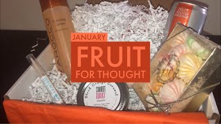 January 2019: Fruit for thought Subscription Box Unboxing - S4.E7