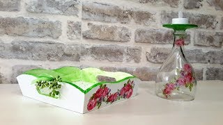 КРАСИВАЯ САЛФЕТНИЦА \ УКРАШАЕМ СВОИМИ РУКАМИ...BEAUTIFUL PAPER \ WE LIKE YOUR HANDS