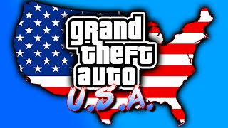 GTA USA MAP MOD! - ALL Grand Theft Auto Cities In One Game! (Grand Theft Auto USA)