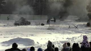 Танковое сражение в Кубинке / Tank battle in Kubinka