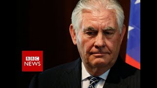 Trump sacks Rex Tillerson as secretary of state - BBC News
