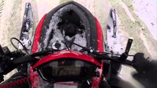 Тестирование разборного снегохода Cronus TT 200 P