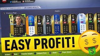 THE EASIEST WAY TO MAKE COINS EVER ON FIFA! FIFA 18 TRADING METHOD