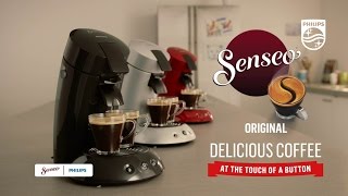 Discover Senseo Original, the Nr. 1 sold coffee machine - Black, silver & red | Philips | HD7833