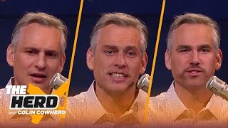 Jimmy G is best set up for long-term success, Colin does face swaps | THE HERD | LIVE FROM MIAMI
