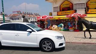 Дорога от моря к отелю Seher Sun Palace