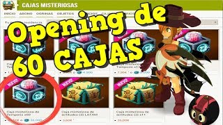 [DOFUS] ¡Abriendo 60 Cajas Misteriosas de TEMPORIS! - Kuyvros-yt