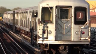ᴴᴰ R42 J Train Action at 111th Street
