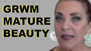 GRWM Mature Beauty  Using Cruelty Free Vegan Makeup