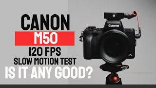 Canon M50 Slow Motion 120fps 720p How Good is it ?