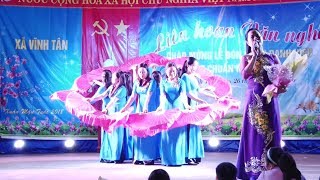 Xã Vĩnh Tân liên hoan văn nghệ đón nhận xã nông thôn mới