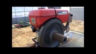 Yanmar NS40 Diesel Stationary Engine　ヤンマーNS40ディーゼル発動機