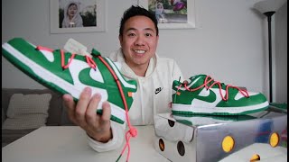 Off White Dunks Low (Pine Green) - First Impressions...sort of