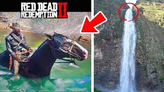Será que o CAVALO pula da MAIOR CACHOEIRA NO Red Dead Redemption 2?