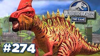The Herbivore That Hits Back Zalmoxes! || Jurassic World - The Game - Ep274 HD