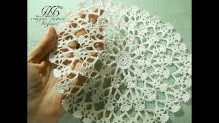 МК Ажурная салфетка #1. Увеличивается до размеров скатерти.