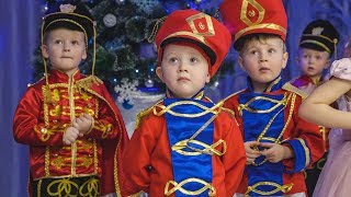 Новогодний утренник в детском саду. Съемка утренников в детском саду