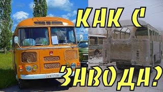 Автобус ПАЗ-672 после восстановления