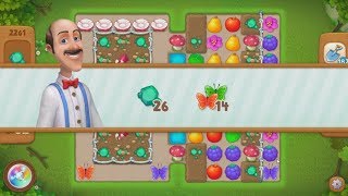 Gardenscapes.  2261 уровень.