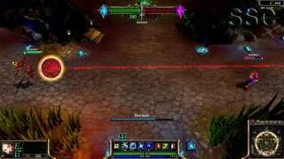 Red Lightning Lux LoL Custom Skin ShowCase