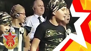 Детские песни об армии: "БЫТЬ ВОЕННЫМ - ЭТО КРУТО" - вокальная студия ЗВЕЗДОЧКА