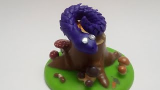 Как слепить Змею ? из пластилина (How to make a Clay Snake).