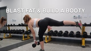 LEG & HIIT Workout | BLAST Fat & Build A BOOTY