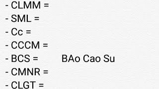 Dịch các Từ Viết Tắt | những từ viết tắt trên mạng có thể bạn chưa biết