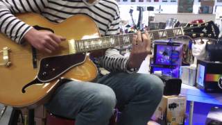 Test ARIA FA71 NAT guitare jazz