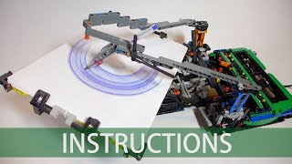 LEGO Technic spirograph building instructions