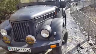 Газ-69 с двигателем 1-kz, что сделано и как.