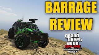 NEW DOOMSDAY HEIST CAR : BARRAGE REVIEW
