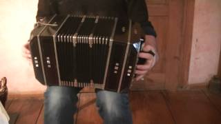 Bandoneon Alfred Arnold, Doble A, AA, 1/2 MOP zinc, 142 tone, bisonoric
